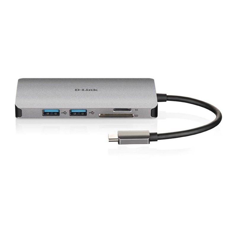 Station d'accueil - D-LINK - DUB-M810 - USB-C / Thunderbolt 3 - HDMI -