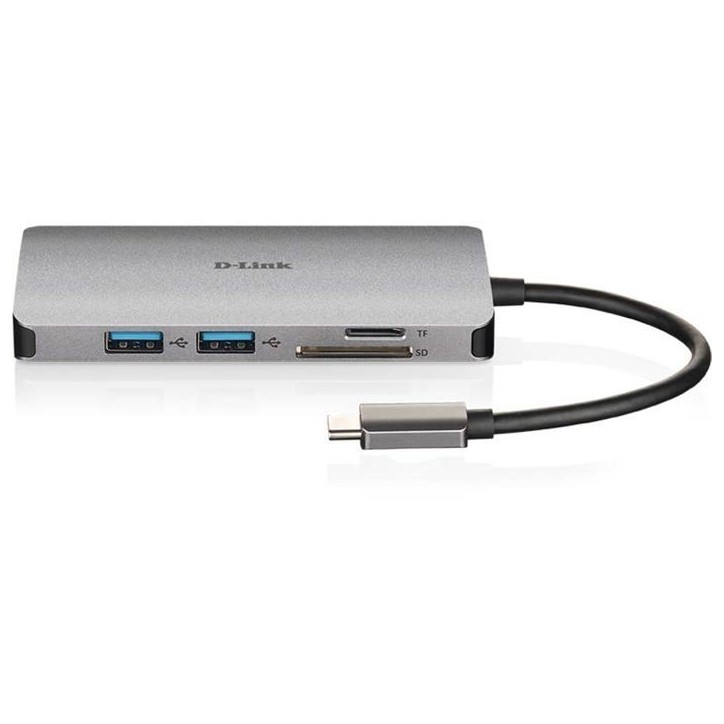 Station d'accueil - D-LINK - DUB-M810 - USB-C / Thunderbolt 3 - HDMI - 1GbE