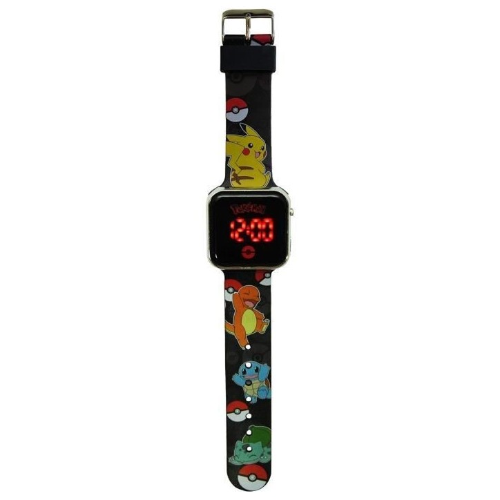 Montre LED - KIDS LICENSING - POK4322 - Rouge - Quartz - Affichage LED