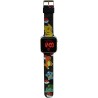 Montre LED - KIDS LICENSING - POK4322 - Rouge - Quartz - Affichage LED