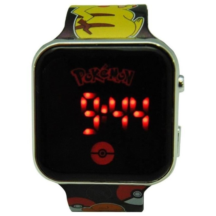 Montre LED - KIDS LICENSING - POK4322 - Rouge - Quartz - Affichage LED