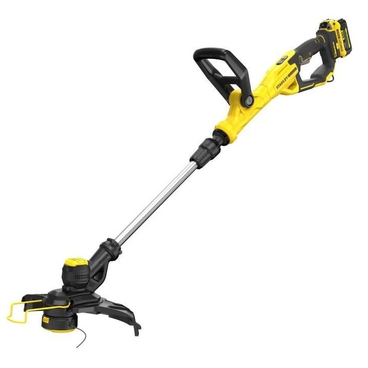 Coupe-bordure électrique sans fil + batterie 4Ah + chargeur - Stanley Fatmax - SFMCST933M1-QW - 18V - 33 cm Coupe-bordure électrique sans fil + batterie 4Ah + chargeur - Stanley Fatmax - SFMCST933M1-QW - 18V - 33 cm