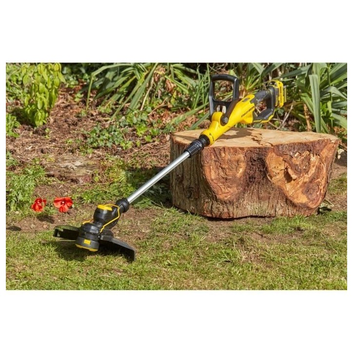 Coupe-bordure électrique sans fil + batterie 4Ah + chargeur - Stanley Fatmax - SFMCST933M1-QW - 18V - 33 cm Coupe-bordure électrique sans fil + batterie 4Ah + chargeur - Stanley Fatmax - SFMCST933M1-QW - 18V - 33 cm