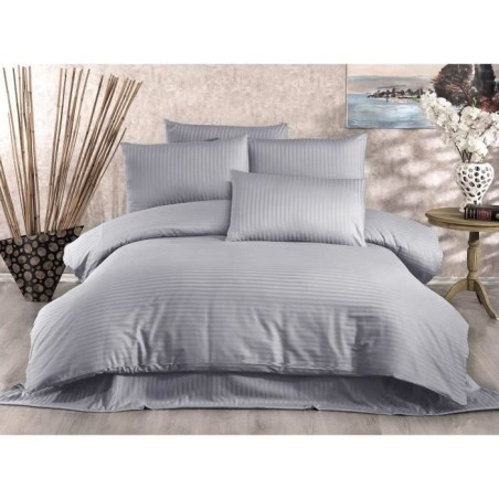 Parure de lit - 1 housse de couette 220 x 240 cm + 2 taies d'oreiller