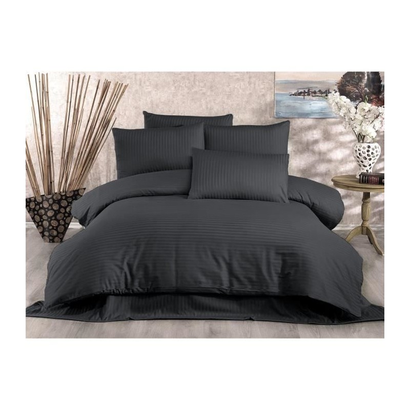 Parure de lit - 1 housse de couette 220x240 cm + 2 taies d'oreiller 60
