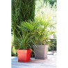 Pot de fleurs Carré 50 cm - EDA - Toscane - 87 L - 49,5 x 49,5 x H.52