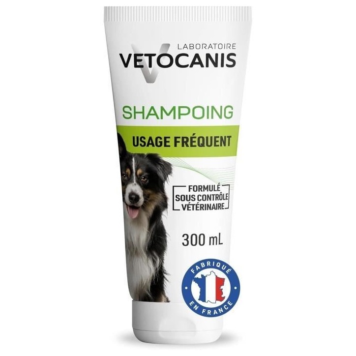 Shampoing chien - VETOCANIS - 300 ml - Hydratant, doux, sans irritation, usage régulier Shampoing chien - VETOCANIS - 300 ml - Hydratant, doux, sans irritation, usage régulier