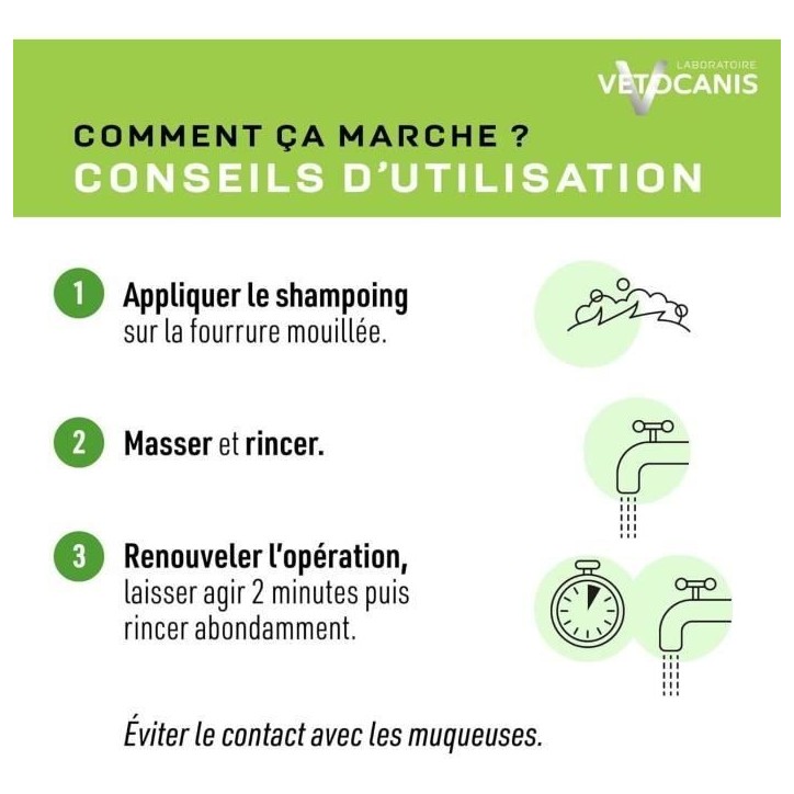 Shampoing chien - VETOCANIS - 300 ml - Hydratant, doux, sans irritation, usage régulier Shampoing chien - VETOCANIS - 300 ml - Hydratant, doux, sans irritation, usage régulier