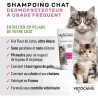 Shampoing chat - VETOCANIS - 300 ml - Sans paraben, glycérine végét
