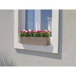 LECHUZA Jardiniere - Balconera cottage 80 - 79 x 19 x 19 cm - 12 L - K