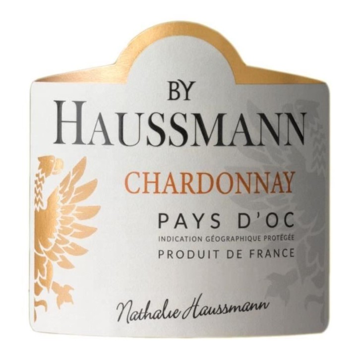 By Haussmann Chardonnay Pays d'Oc - Vin blanc de Languedoc 2024