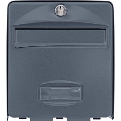 Boîte aux lettres BURG WACHTER BALTHAZAR MINI 1 Porte - Murale - Acie