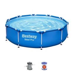 Kit Piscine hors sol tubulaire BESTWAY - Steel Pro™ - 305 x 76 cm -