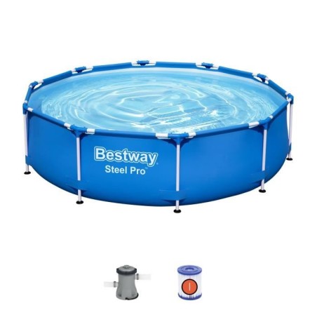 Kit Piscine hors sol tubulaire BESTWAY - Steel Pro™ - 305 x 76 cm -