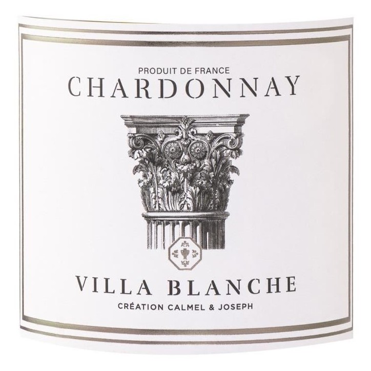 Calmel & Joseph Villa Blanche Chardonnay 2024 Pays d'Oc - Vin blanc de Languedoc