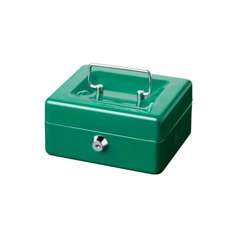 Caissette a monnaie - BURG WACHTER - Money 5015 Green - Ouverture a cl