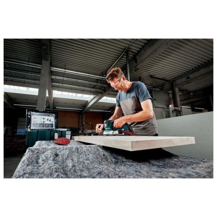 Ponceuse excentrique - METABO - SXE 450 TurboTec - MetaBOX 215 Ponceuse excentrique - METABO - SXE 450 TurboTec - MetaBOX 215