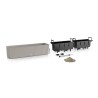 LECHUZA Jardiniere - Balconera cottage 80 - 79 x 19 x 19 cm - 12 L - K