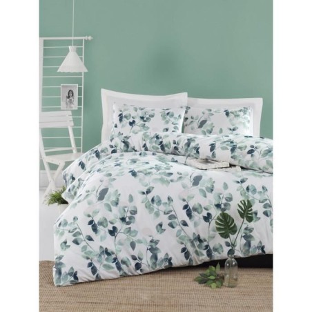 Parure de lit - 1 housse de couette 220 x 240 cm + 2 taies d'oreiller