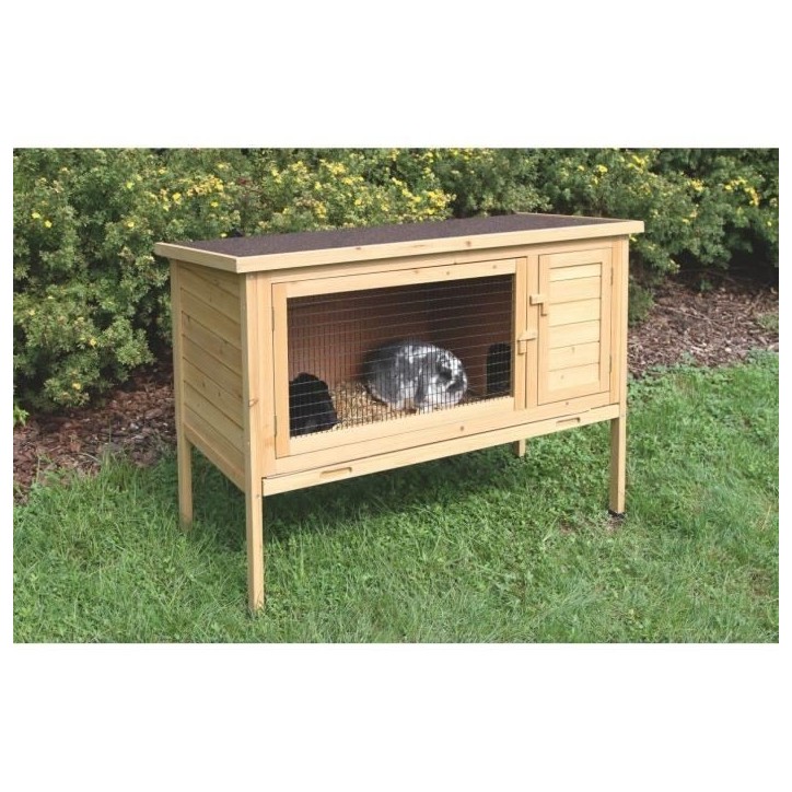 Clapier pour rongeur - KERBL - Buddy - 116 x 52 x 82 cm Clapier pour rongeur - KERBL - Buddy - 116 x 52 x 82 cm
