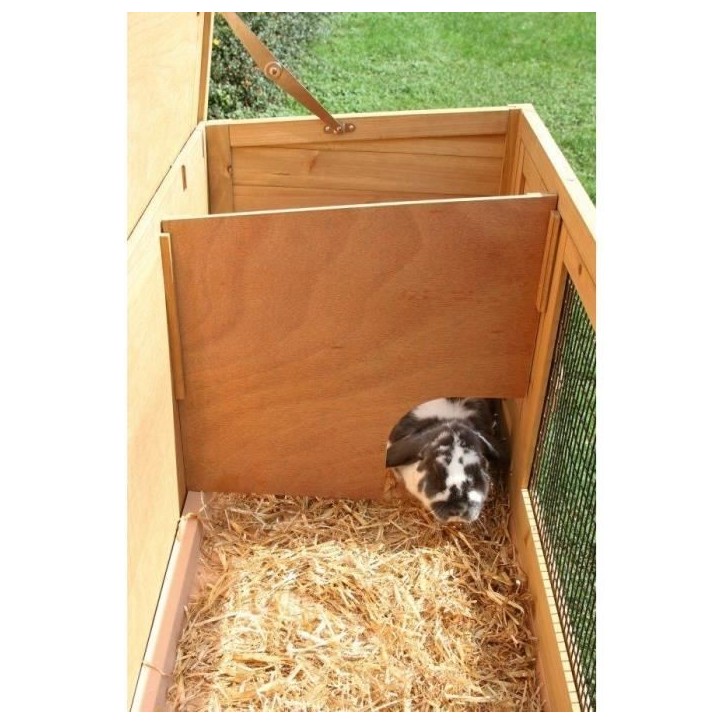 Clapier pour rongeur - KERBL - Buddy - 116 x 52 x 82 cm Clapier pour rongeur - KERBL - Buddy - 116 x 52 x 82 cm