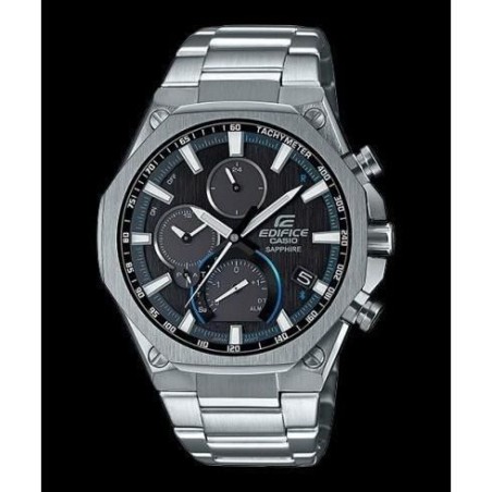 Montre - CASIO - EQB-1100D-1AER - 51,1mm - Acier inoxydable - Bluetoot