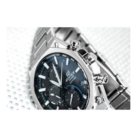 Montre - CASIO - EQB-1100D-1AER - 51,1mm - Acier inoxydable - Bluetooth Smart - Solaire