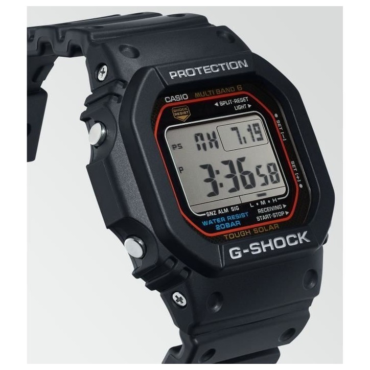 Montre - CASIO - G-Shock The Origin - Fonction solaire - Résistante aux chocs - Homme Noir Montre - CASIO - G-Shock The Origin - Fonction solaire - Résistante aux chocs - Homme Noir