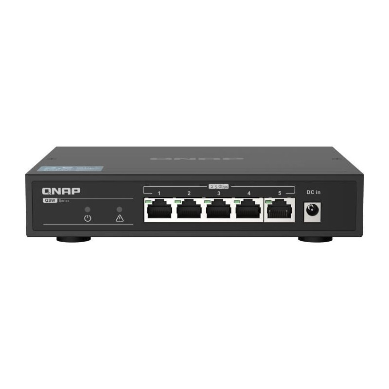 Switch - QNAP - QSW-1105-5T - 5 ports 2,5 GbE, 802.3x