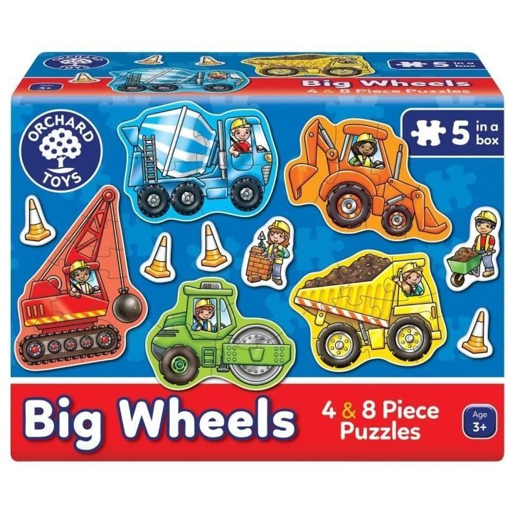 Les tracteurs - Puzzle - ORCHARD Les tracteurs - Puzzle - ORCHARD