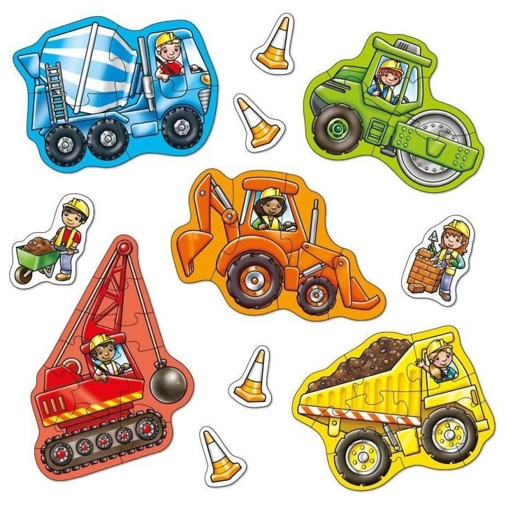 Les tracteurs - Puzzle - ORCHARD Les tracteurs - Puzzle - ORCHARD