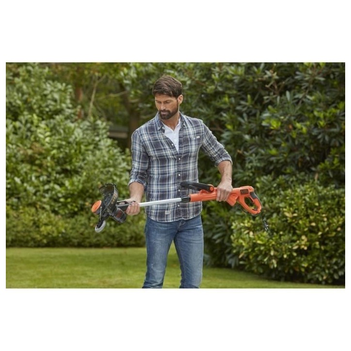 Coupe-bordures électrique filaire - BLACK&DECKER - BESTE628-QS - 550W - 28cm Coupe-bordures électrique filaire - BLACK&DECKER - BESTE628-QS - 550W - 28cm
