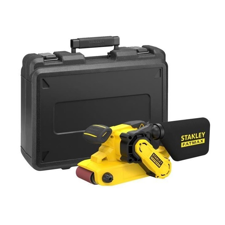 Ponceuse a bande filaire - Stanley Fatmax - FMEW204K-QS - 1010W - Abrasif 533 x 76 mm Ponceuse a bande filaire - Stanley Fatmax - FMEW204K-QS - 1010W - Abrasif 533 x 76 mm