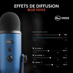 Microphone - Sans fil - LOGITECH G - Yeti - Compatible PC et MAC - Ble