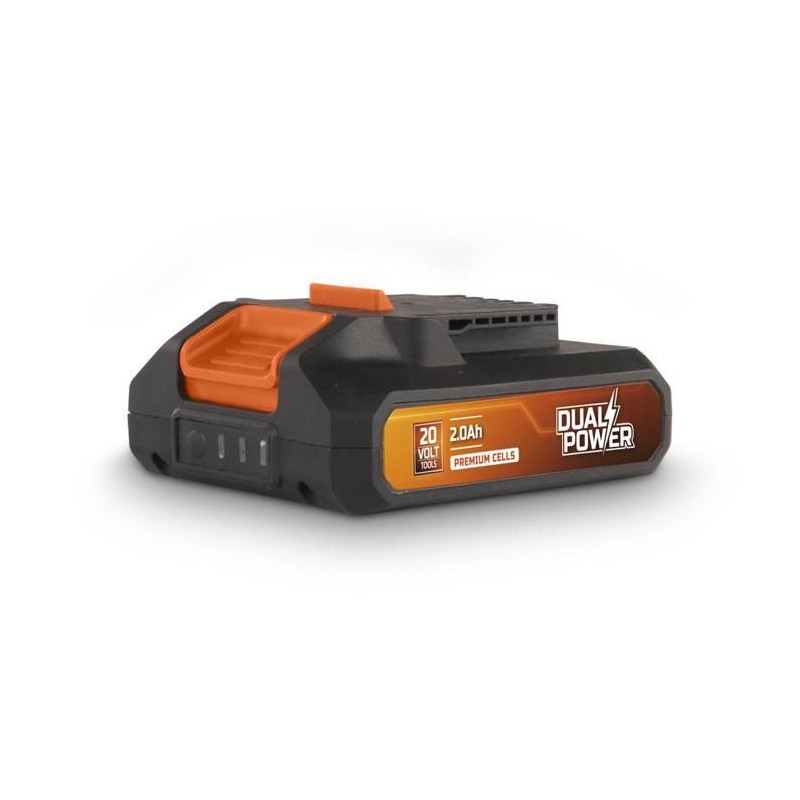 Powerplus Dual Power Batterie POWDP9021, 20V, Capacité de 2000mAh, Te