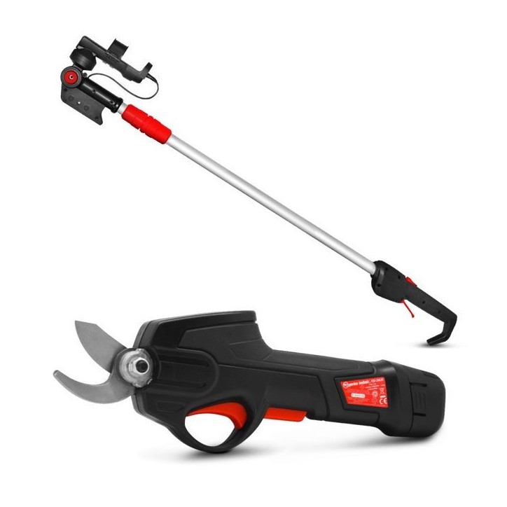 Sécateur rechargeable - ELEM - CS7.2VLIT-23 - 7.2V lithium avec perche télescopique