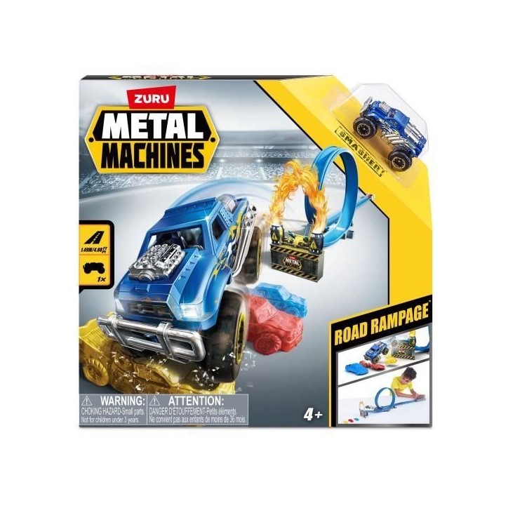 Jeux de construction - ZURU - Road Rampage Playset - 200 pieces - Snacks a collectionner - 6 modeles Jeux de construction - ZURU - Road Rampage Playset - 200 pieces - Snacks a collectionner - 6 modeles