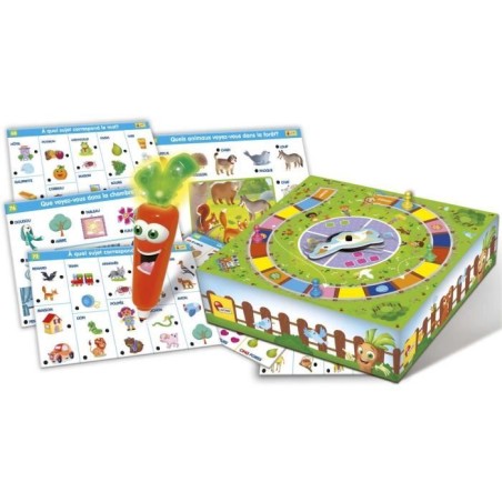 Stylo parlant - CAROTINA - 1000 Questions, Fiches éducatives
