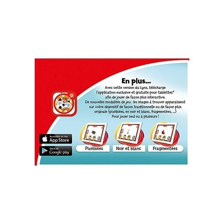 Le Lynx 400 Images, Educa, Jeu de société Famille et Enfants, Renforce la mémoire visuelle et les réflexes, des 6 Ans (16042 Le Lynx 400 Images, Educa, Jeu de société Famille et Enfants, Renforce la mémoire visuelle et les réflexes, des 6 Ans (16042