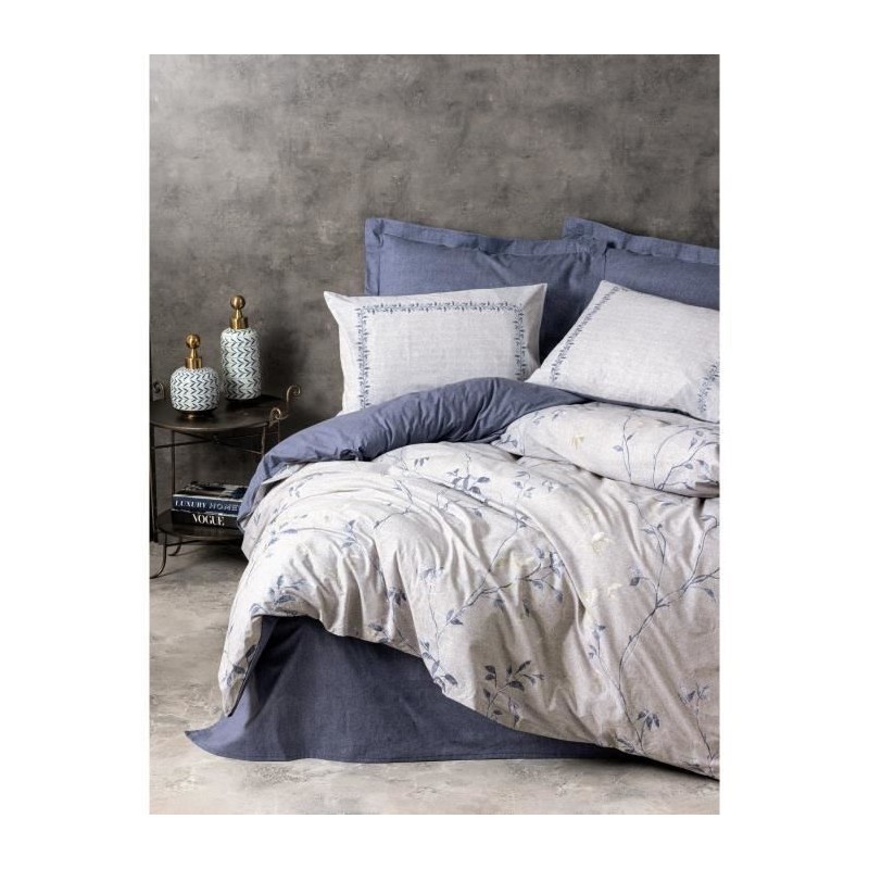 Parure de lit - 1 housse de couette 220 x 240 cm + 2 taies d'oreiller Parure de lit - 1 housse de couette 220 x 240 cm + 2 taies d'oreiller