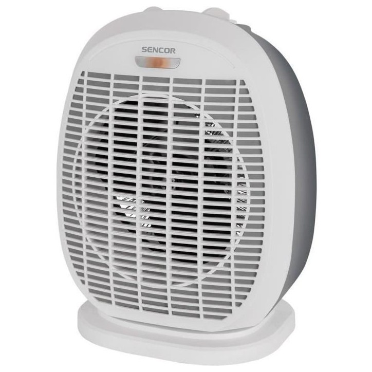 Radiateur soufflant a air chaud - SENCOR - SFH 7017WH - 2000 W - 2 niveaux de chauffage - Blanc