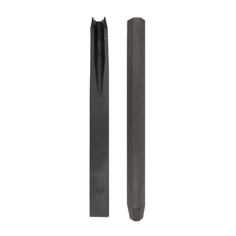 NATURE Piquet en PVC recyclé a fixer Borderfix - H 38 x 3,6 x 3,8 cm NATURE Piquet en PVC recyclé a fixer Borderfix - H 38 x 3,6 x 3,8 cm