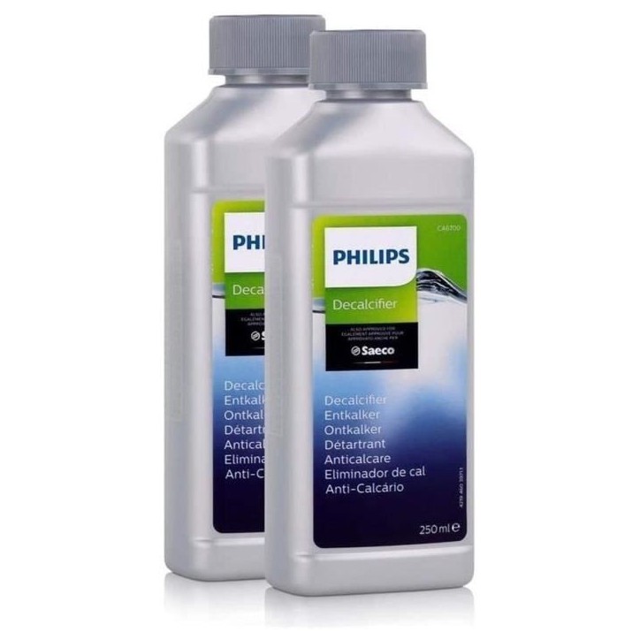 Détratrant cafetiere - Philips - Saeco CA6700/22 - Bouteille x2 Détratrant cafetiere - Philips - Saeco CA6700/22 - Bouteille x2