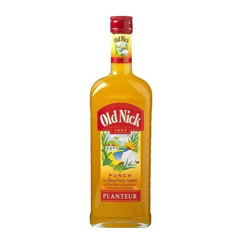 Cocktail planteur 70 cl Old Nick Cocktail planteur 70 cl Old Nick