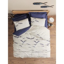 Parure de lit - 1 housse de couette 220 x 240 cm + 2 taies d'oreiller