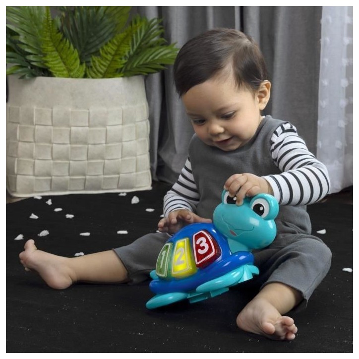 BABY EINSTEIN Aire d'éveil a rebonds Curiosity, éducative 2 en 1 et jouet au sol, jeux a 360° 6M+ Cadeau Noel bébé BABY EINSTEIN Aire d'éveil a rebonds Curiosity, éducative 2 en 1 et jouet au sol, jeux a 360° 6M+ Cadeau Noel bébé