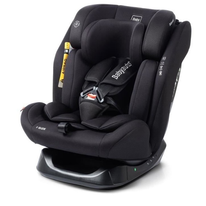 Siege auto - BABYAUTO - LOLO IBELT - Groupe 0/1/2/3 - 40 / 150 cm - I-Size - Inclinable - Réducteur - Noir Siege auto - BABYAUTO - LOLO IBELT - Groupe 0/1/2/3 - 40 / 150 cm - I-Size - Inclinable - Réducteur - Noir