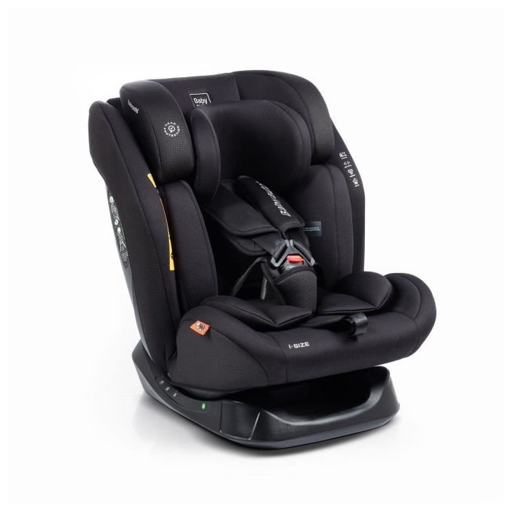 Siege auto - BABYAUTO - LOLO IBELT - Groupe 0/1/2/3 - 40 / 150 cm - I-Size - Inclinable - Réducteur - Noir Siege auto - BABYAUTO - LOLO IBELT - Groupe 0/1/2/3 - 40 / 150 cm - I-Size - Inclinable - Réducteur - Noir