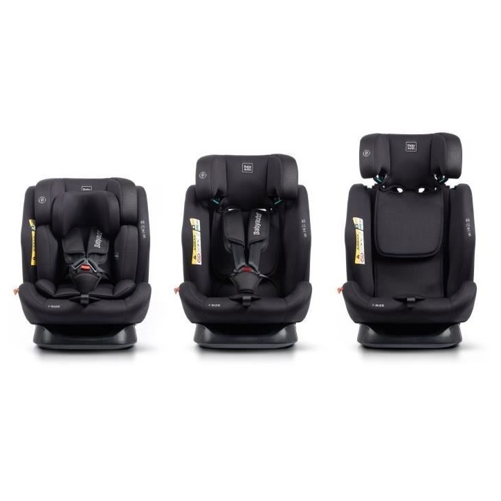 Siege auto - BABYAUTO - LOLO IBELT - Groupe 0/1/2/3 - 40 / 150 cm - I-Size - Inclinable - Réducteur - Noir Siege auto - BABYAUTO - LOLO IBELT - Groupe 0/1/2/3 - 40 / 150 cm - I-Size - Inclinable - Réducteur - Noir