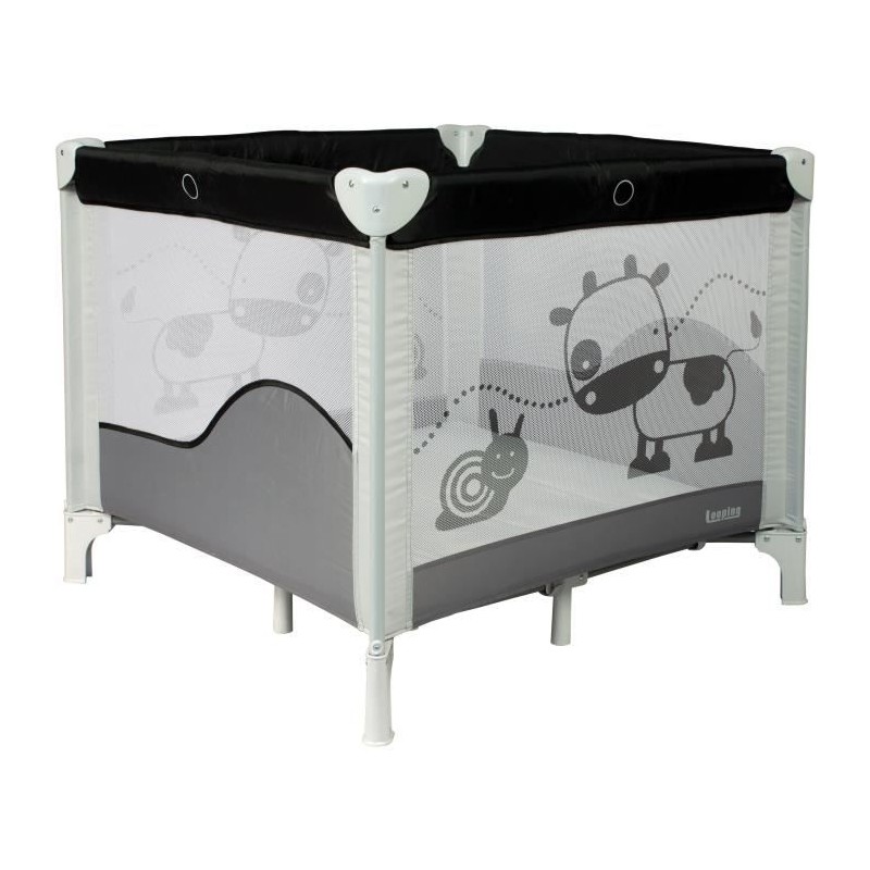 BAMBISOL - Parc Bébé Pliant 90 x 90cm - Espace de Jeux, Sac de Trans